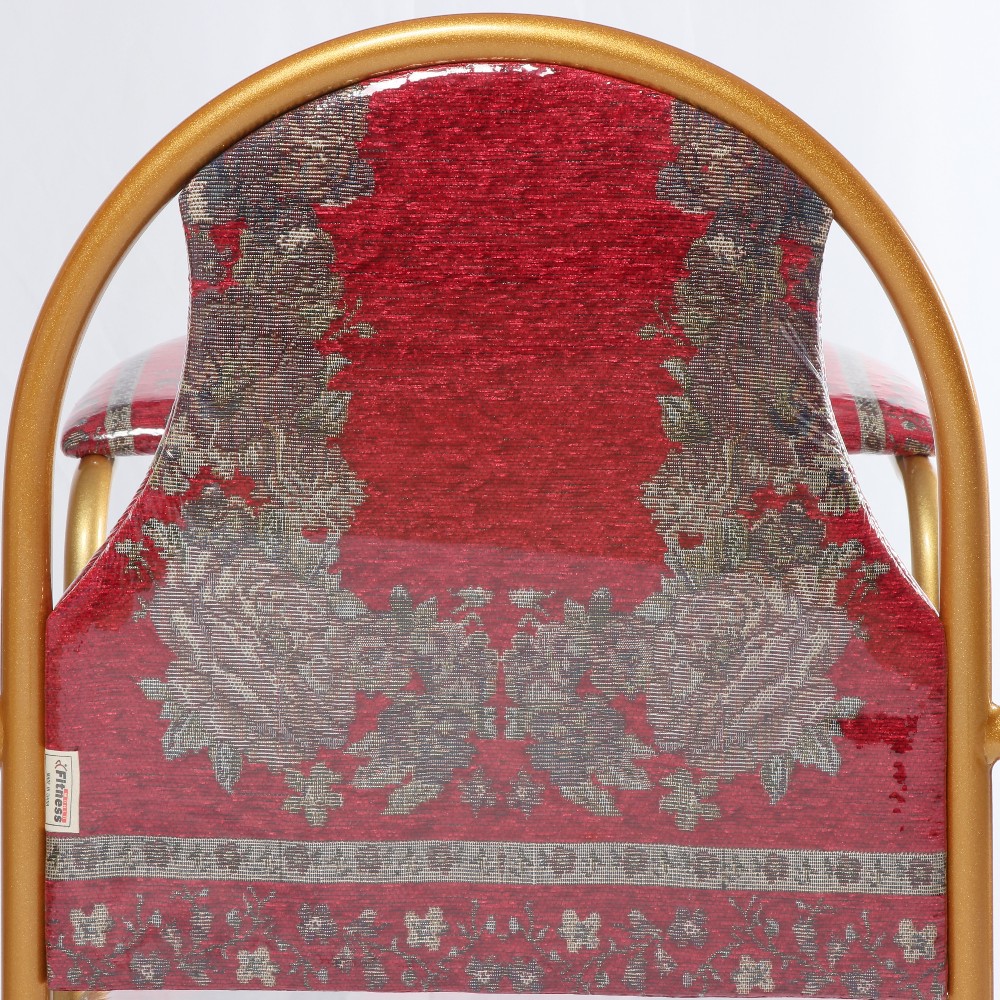 MHJ furniture - Stackable Metal Red Carpet Prayer Muslim Chair Armchairs For Church Muslim chair 12