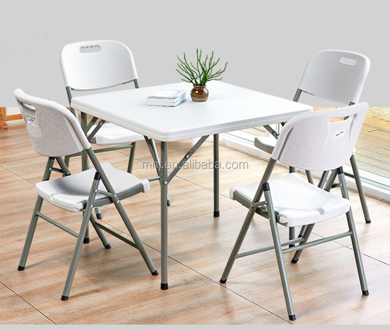 outdoor event leisure coffee tables folding square plastic table