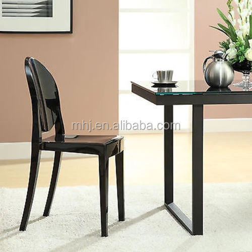 MHJ furniture - Modern Stackable Resin Transparent Bella Princess Acrylic Wedding Dining Chair Plastic chair and table 9