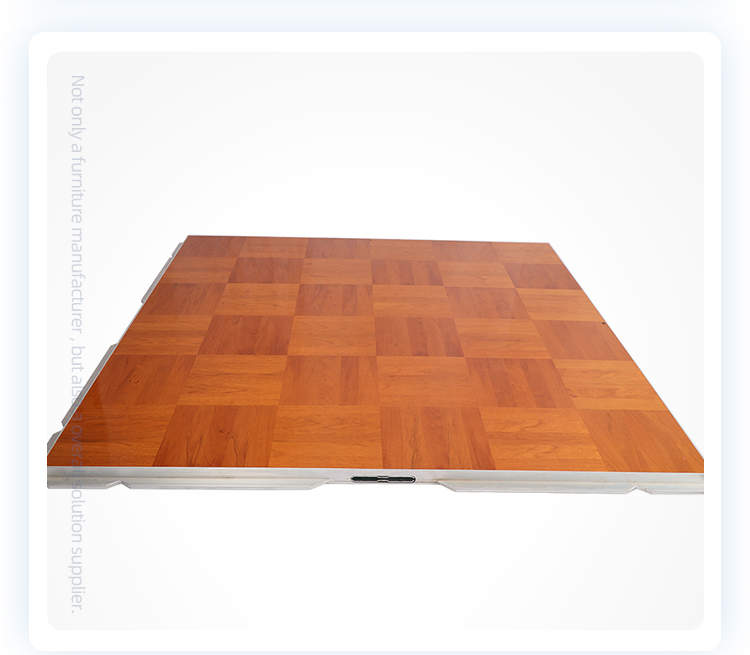 Wholesale anti- scratch natural easy lock seamless high gloss dance floor