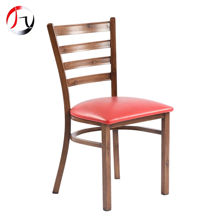 MHJ furniture - Modern Design Coffee Restaurant Imitated Wooden Chairs Baroque Ladder Back Chair Imitated wooden chair 1
