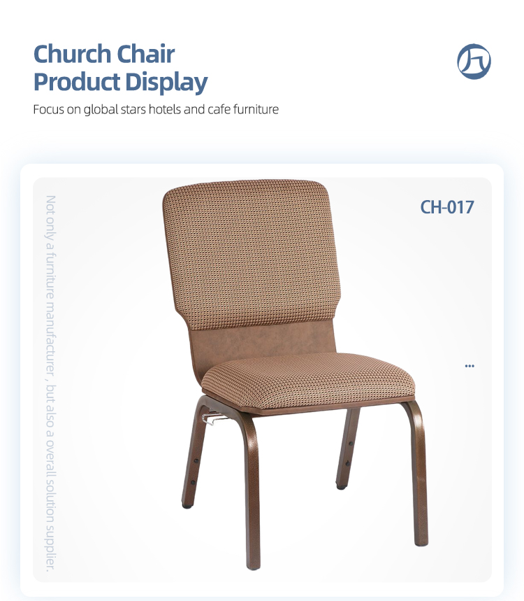 Custom Luxury high quality interlocking church hall banquet chair