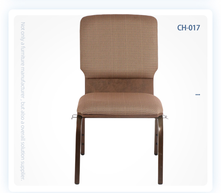 Custom Luxury high quality interlocking church hall banquet chair