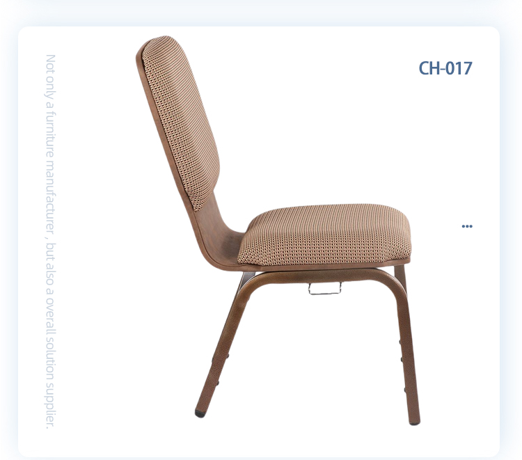Custom Luxury high quality interlocking church hall banquet chair