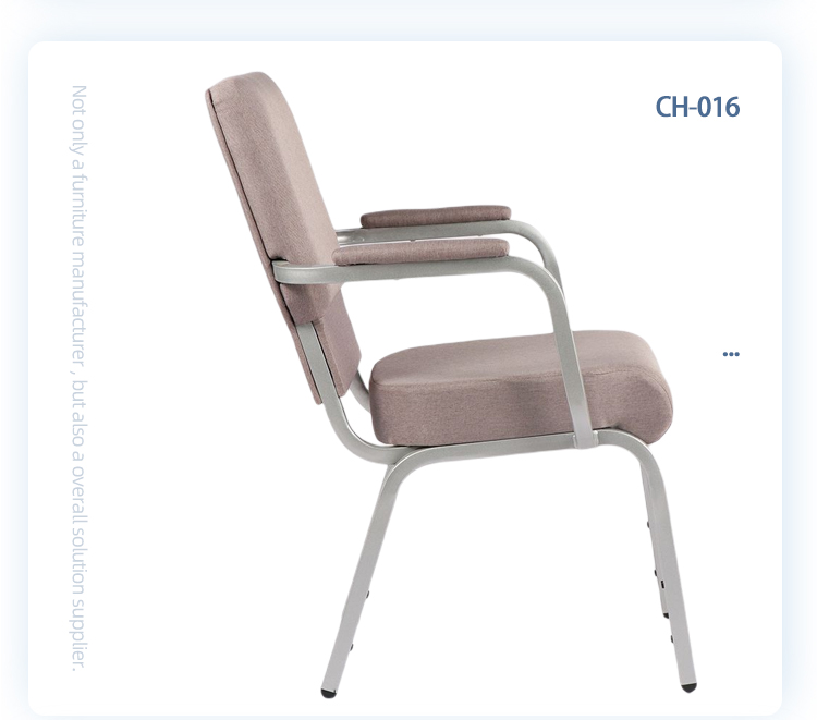 Factory hot sale Wholesale interlock metal cheap church chair for sale