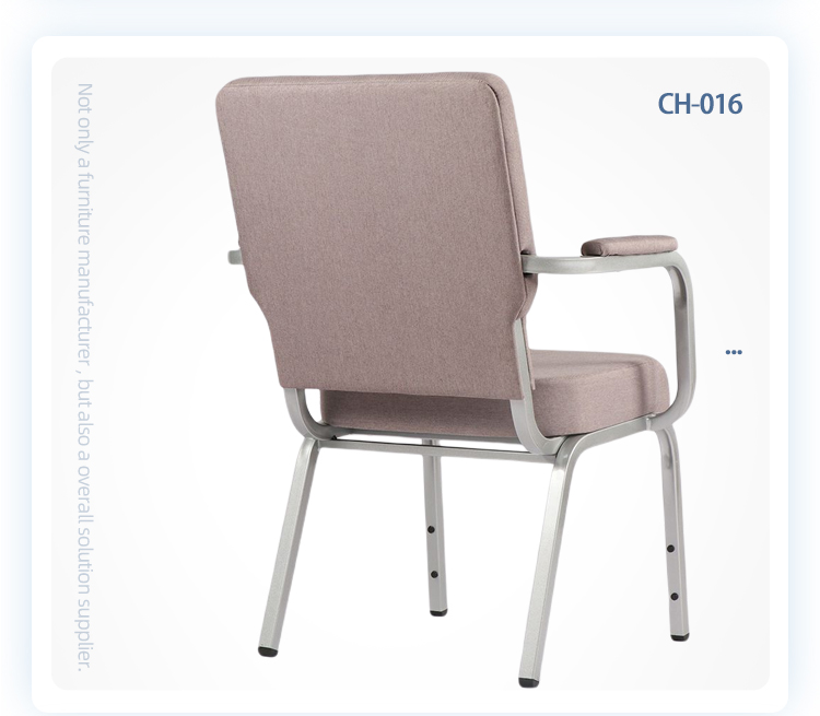 Factory hot sale Wholesale interlock metal cheap church chair for sale