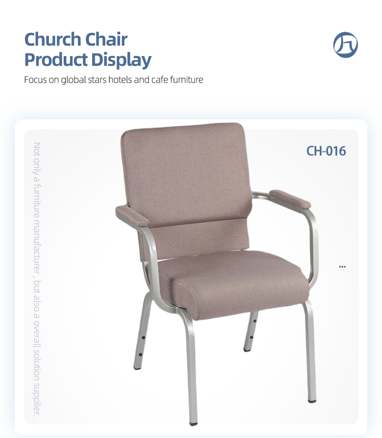 Factory hot sale Wholesale interlock metal cheap church chair for sale