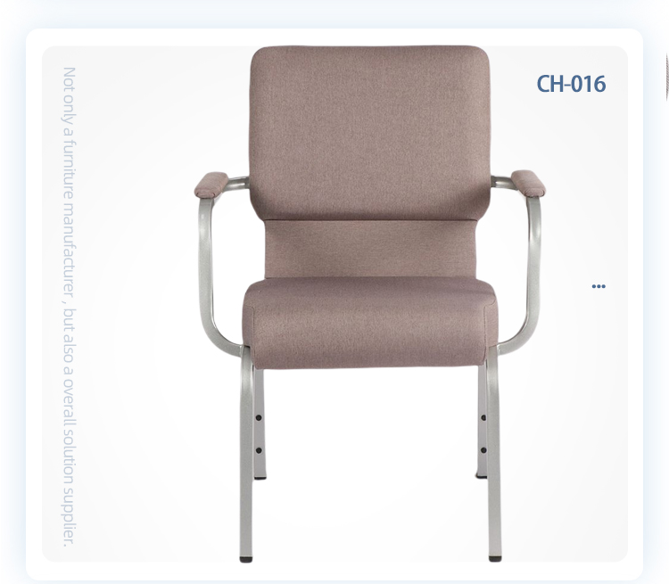 Factory hot sale Wholesale interlock metal cheap church chair for sale