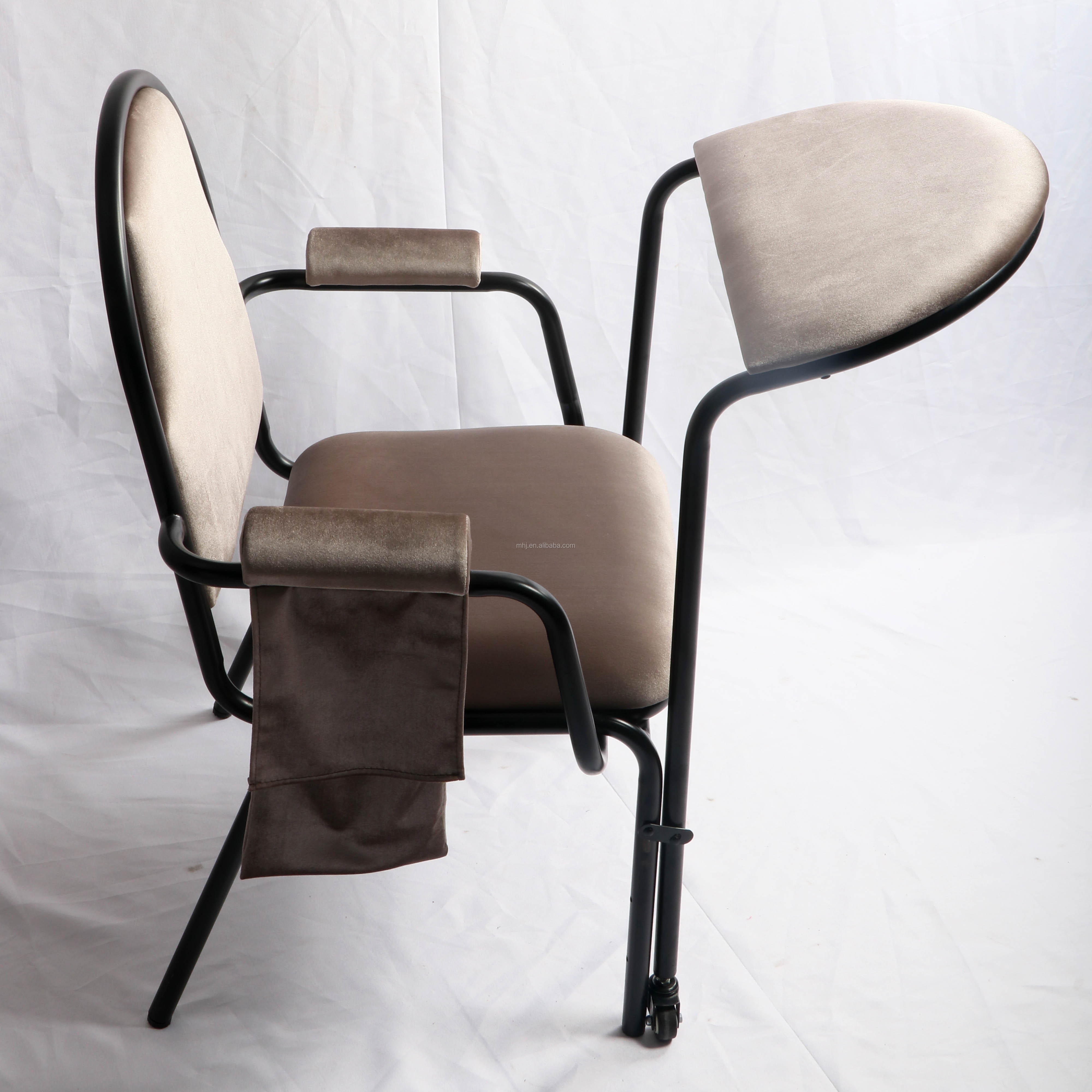 MHJ furniture - Mosque Armrest Auditorium Prayer Chair With Baffle Muslim chair 13