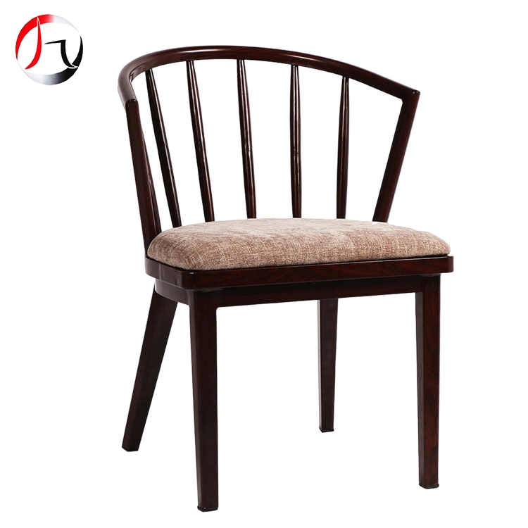 MHJ furniture - Wholesale Laminated Wood Grain Wensa Chairs Surrounded Back Restaurant Dining Chair Imitated wooden chair 1