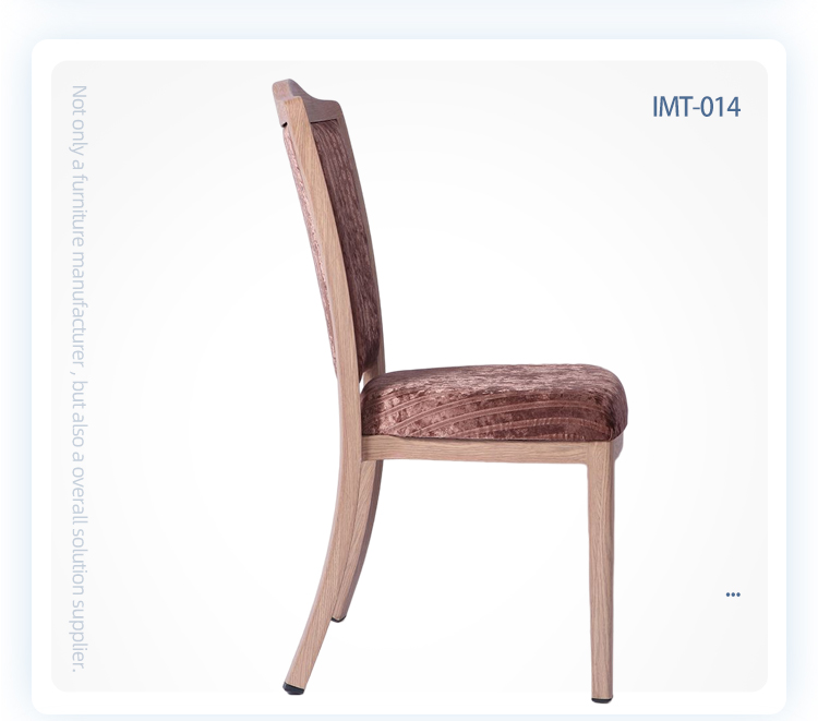Wholesale luxury elegant velvet upholstered stackable restaurant dining chair