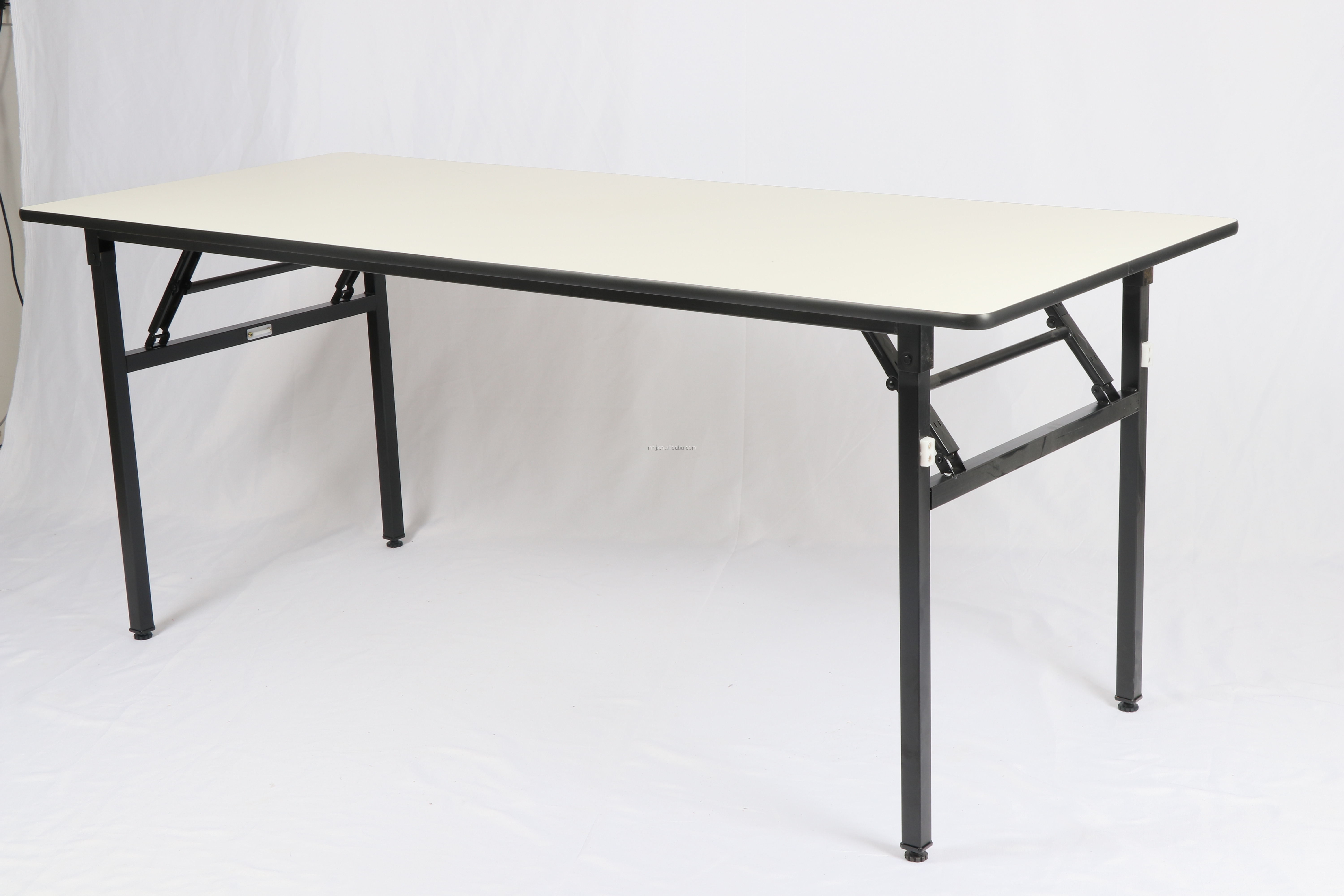 MHJ furniture - 2023 Hot Sale 50ft Rectangle Metal Plywood Folded Banquet Event Tables Tables 8