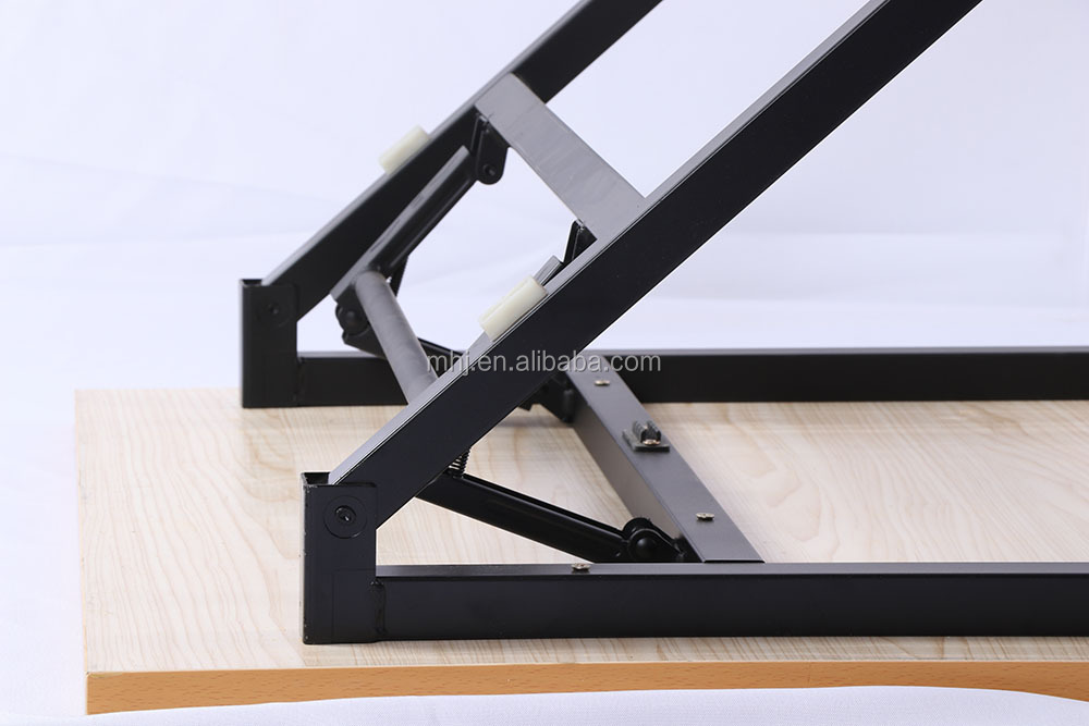 MHJ furniture - 2023 Hot Sale 50ft Rectangle Metal Plywood Folded Banquet Event Tables Tables 14