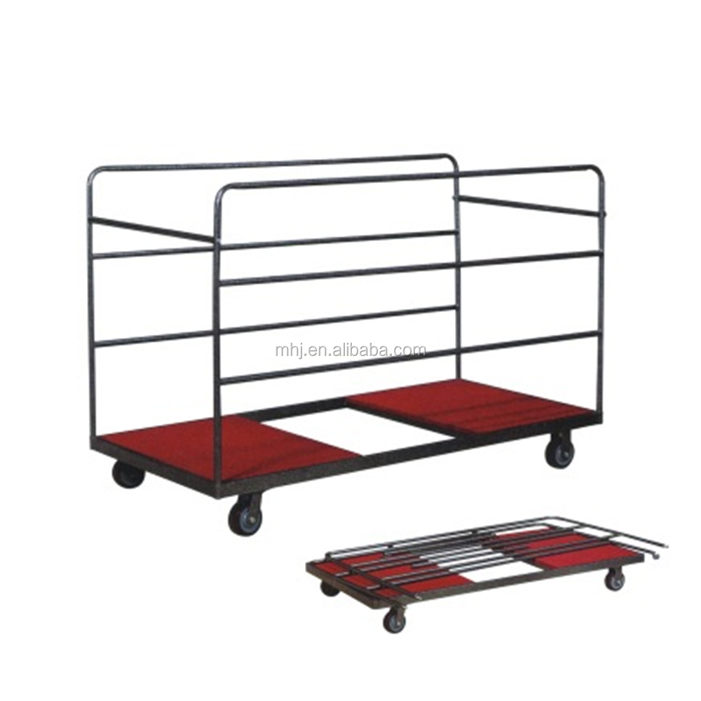 MHJ furniture - Wholesale Hotel Supplies Round Table Hand Trolley Trolley 9