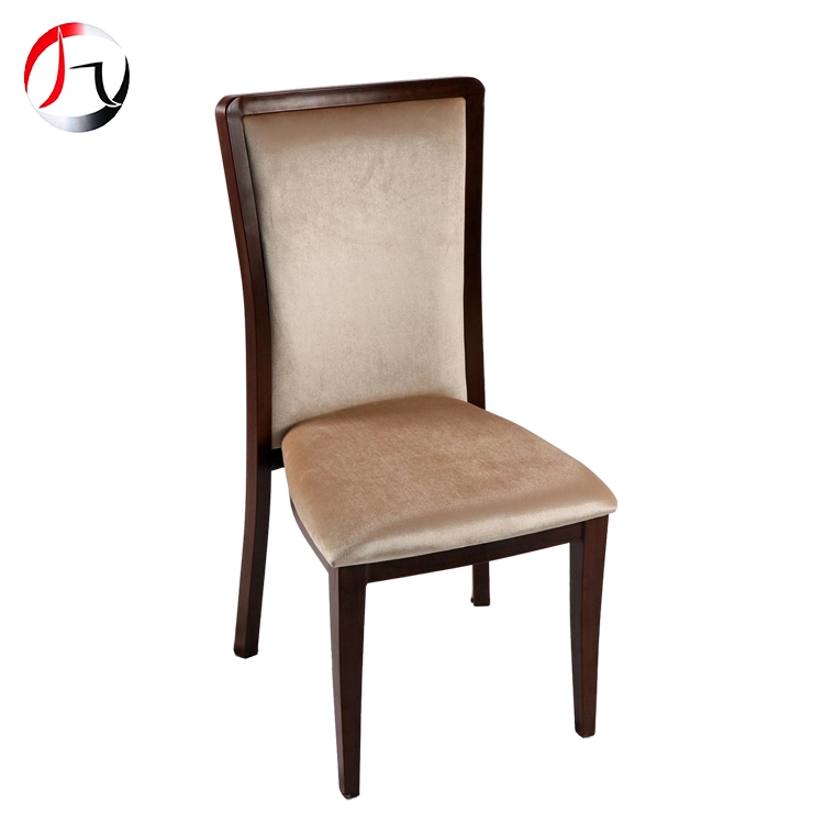 MHJ furniture - Hotel Furniture Stackable Timber Wood Look High Back Dining Wedding Chairs Imitated wooden chair 1