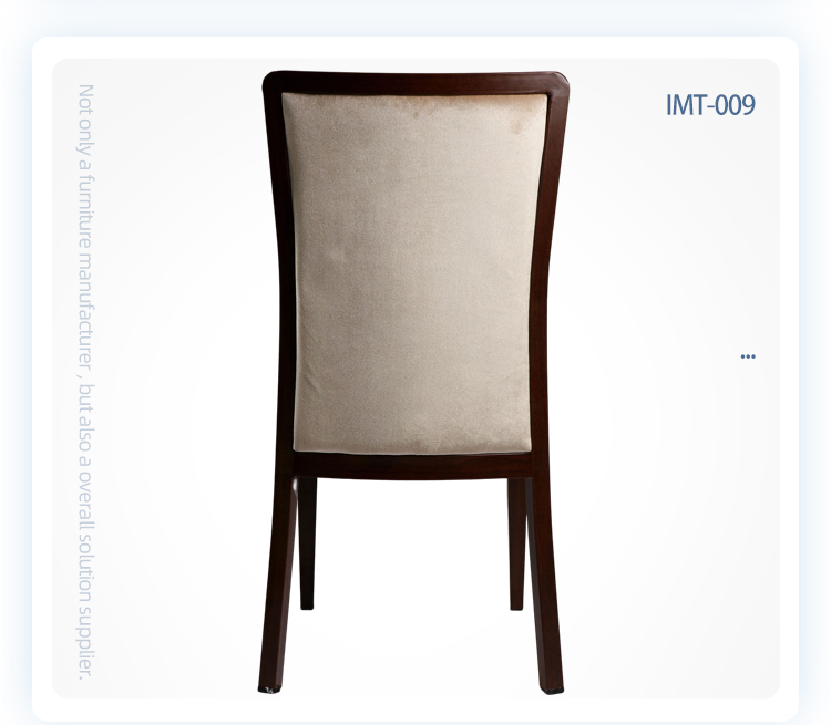 Hotel furniture stackable timber wood look high back dining wedding chairs