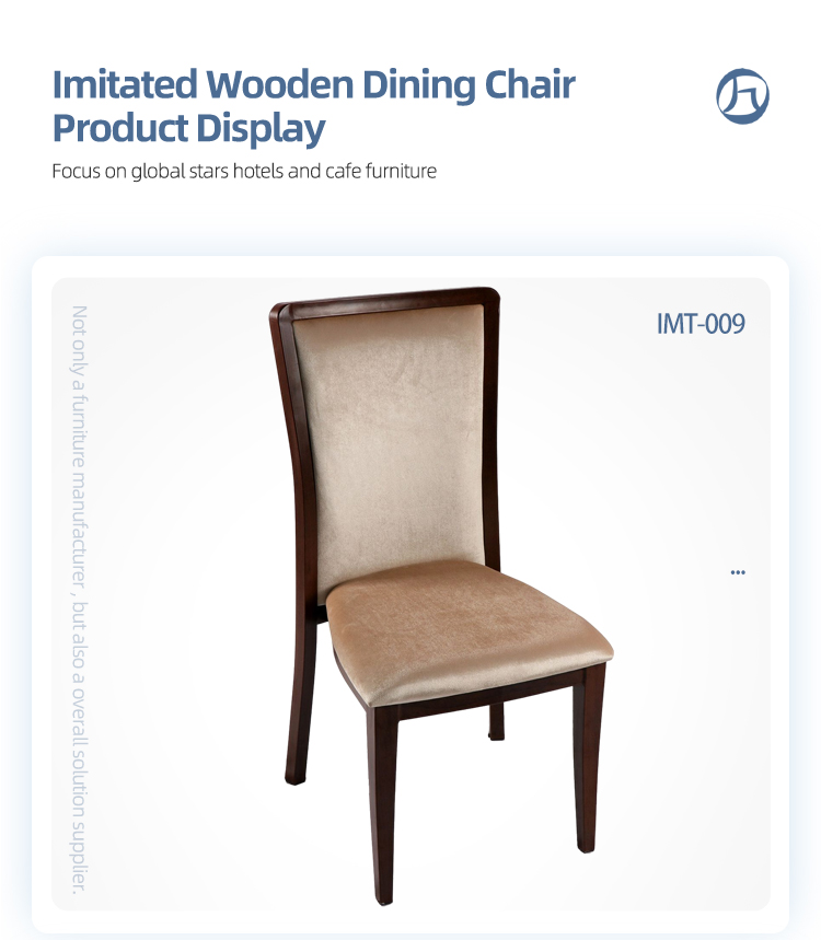 Hotel furniture stackable timber wood look high back dining wedding chairs
