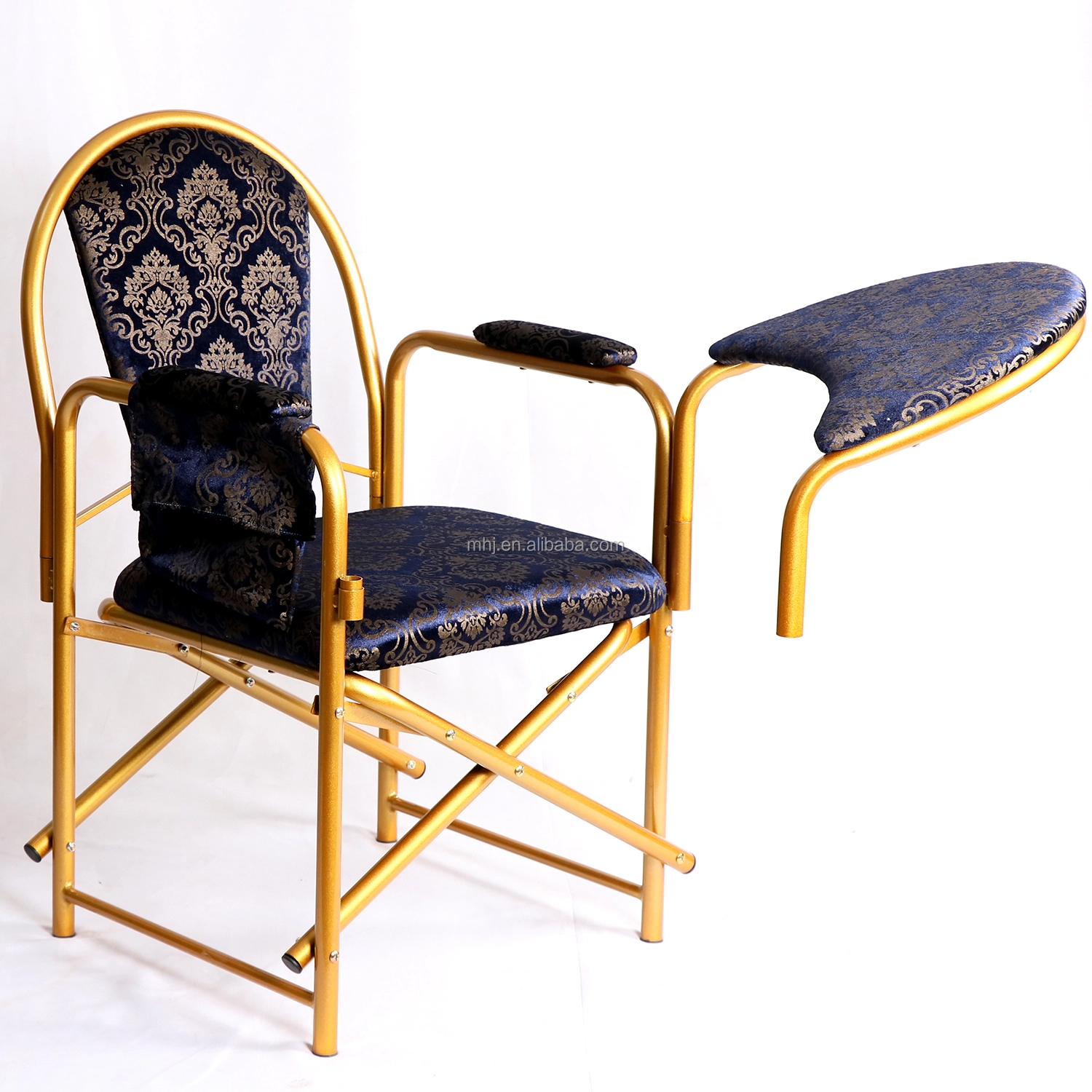 MHJ furniture - Portable Church Metal Muslim Folding Prayer Chair For Islam Muslim chair 1