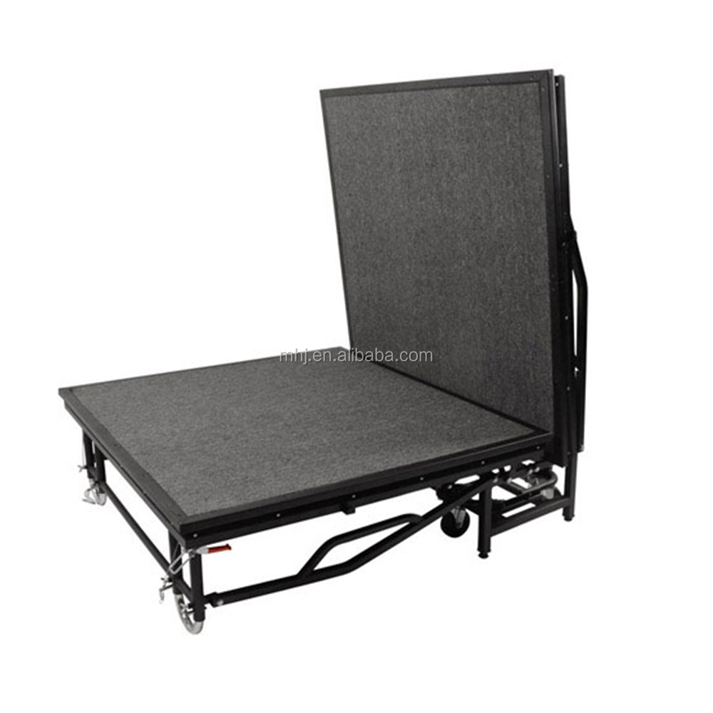 MHJ furniture - Portable Wedding Party Event Use Folding Mobile Stage For Sale Mobile stage 1