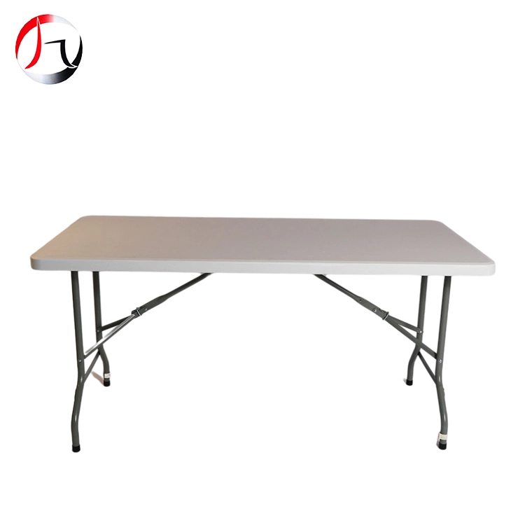 MHJ furniture - Hdpe 71'' Rectangle White Plastic Folding Table For Event Party Plastic chair and table 1