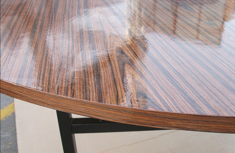 MHJ furniture - Wholesale Hotel Events Laminate Wood Folding Banquet Tables Round Tables Tables 16