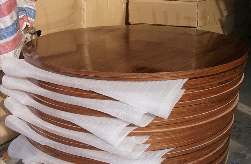 MHJ furniture - Wholesale Hotel Events Laminate Wood Folding Banquet Tables Round Tables Tables 15