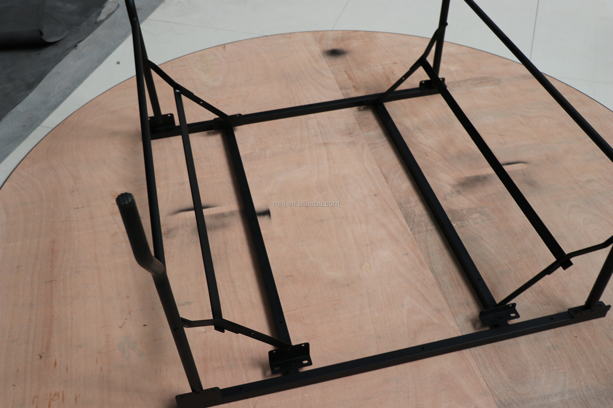 MHJ furniture - Wholesale Cheap Price Folding Wooden Round Banquet Dining Table Tables 12