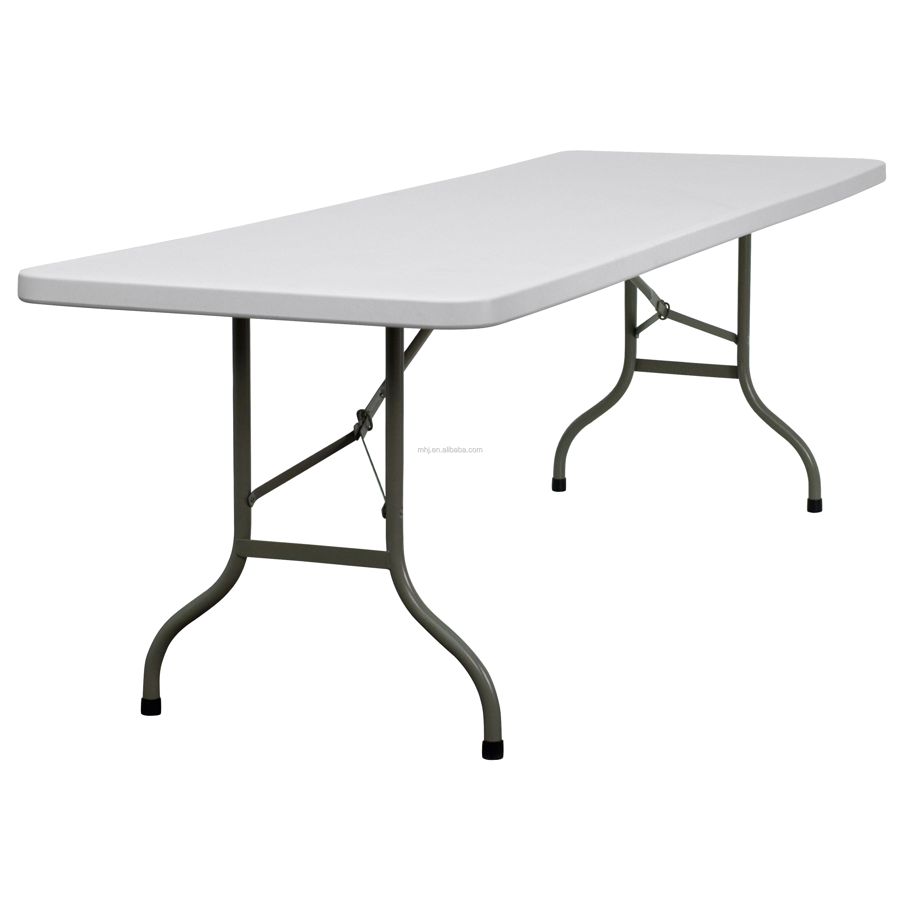 MHJ furniture - Indoor And Outdoor Portable Plastic Folding Long Banquet Dining Table Tables 1