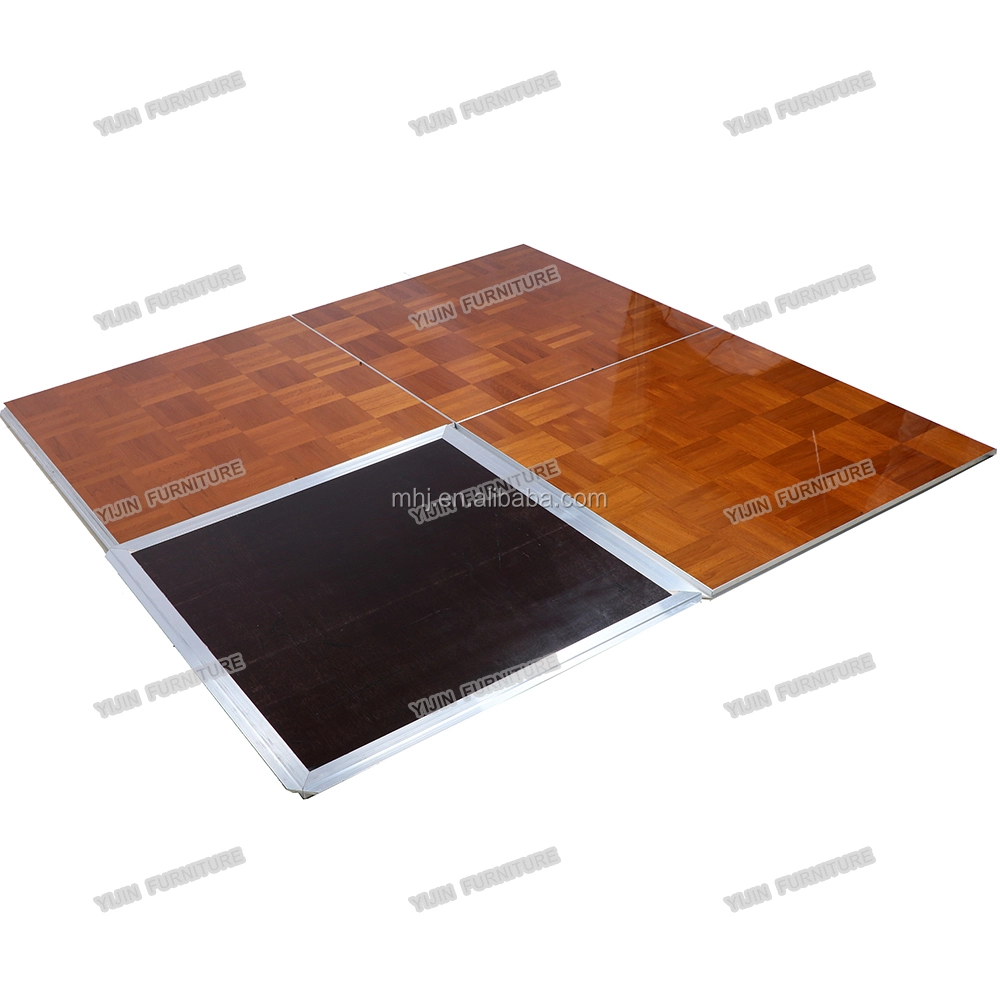 MHJ furniture - Factory Price Portable Teak Wood Dance Floor For Hotel Wedding Party Dance floor 1
