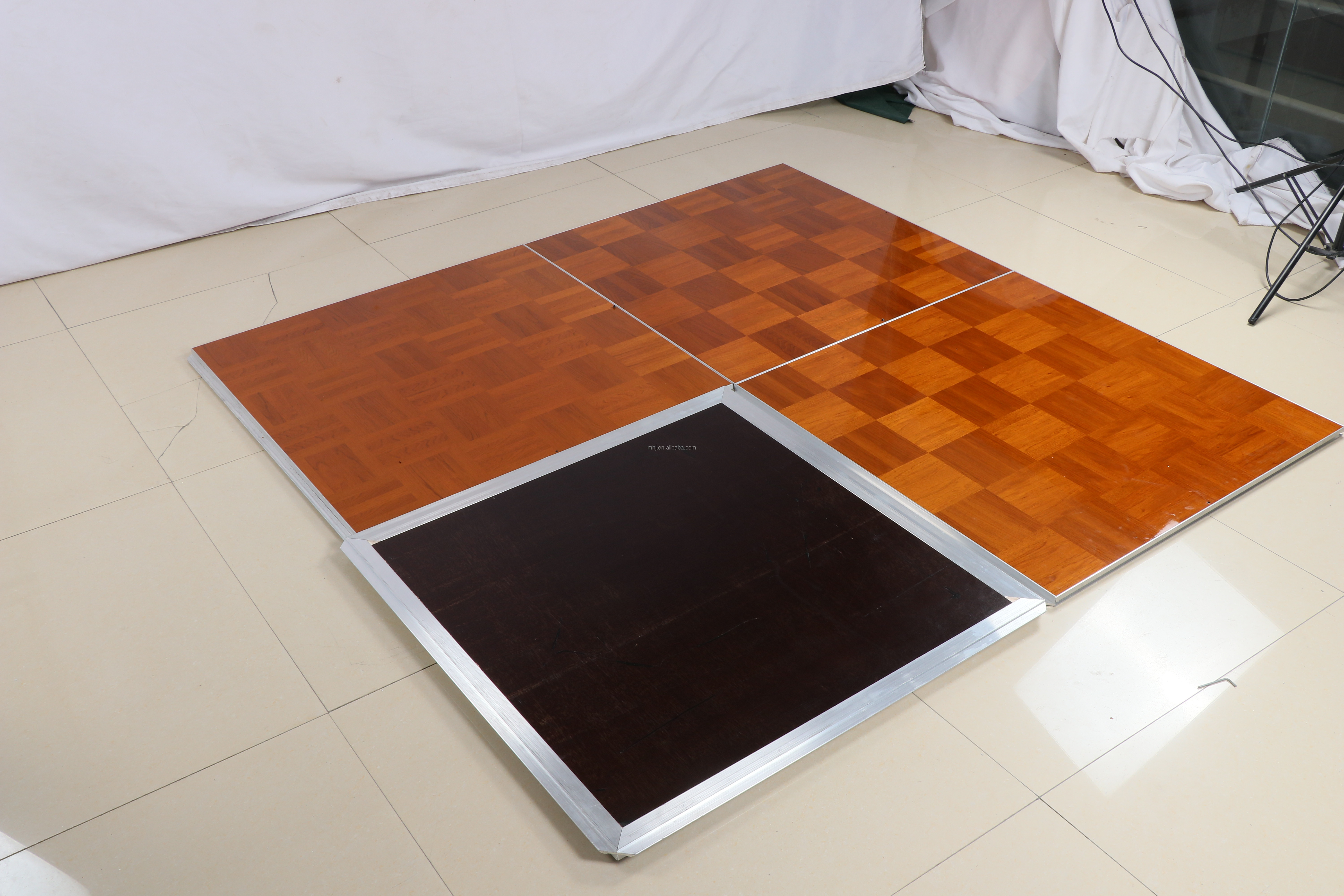 MHJ furniture - Factory Price Portable Teak Wood Dance Floor For Hotel Wedding Party Dance floor 9