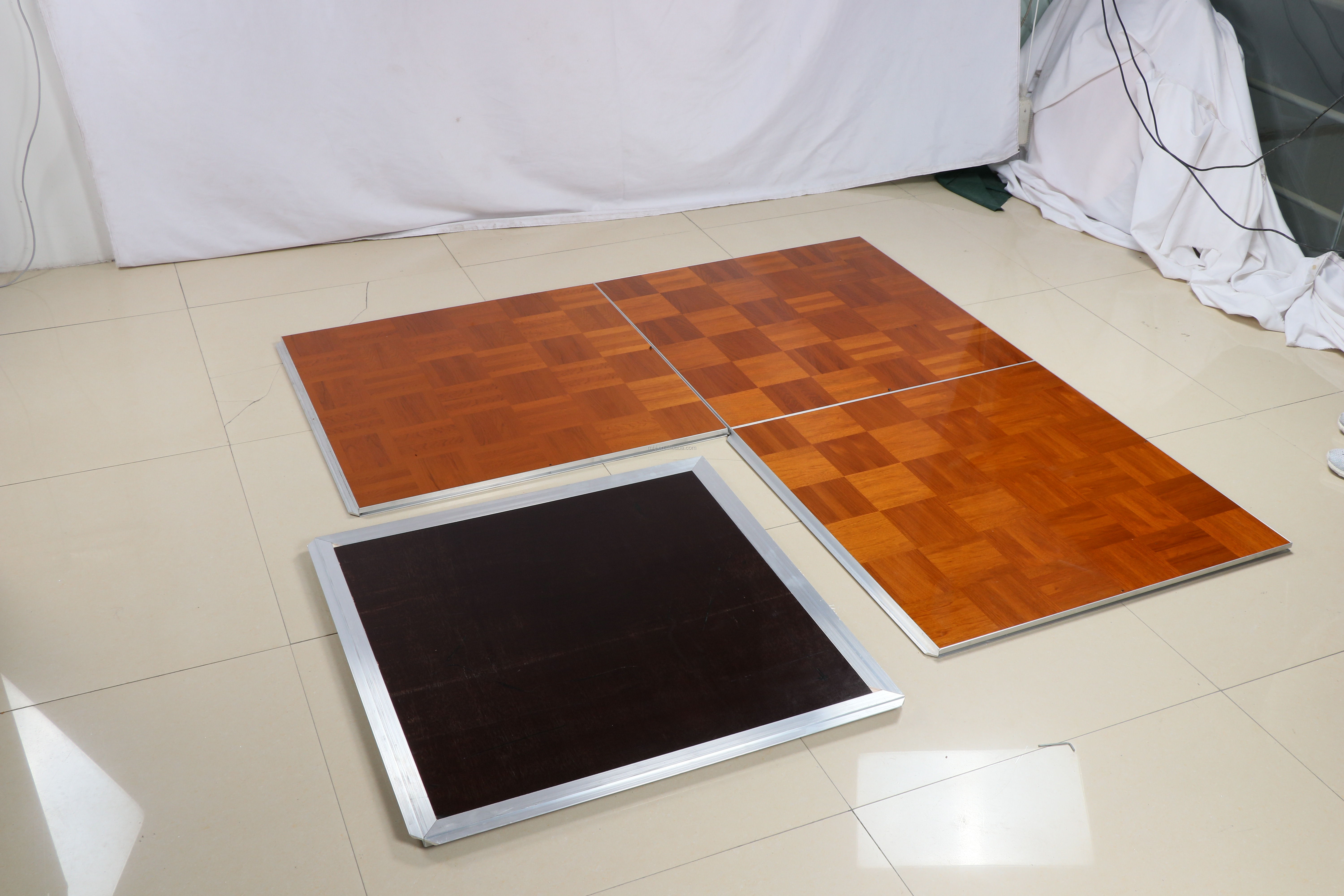 MHJ furniture - Factory Price Portable Teak Wood Dance Floor For Hotel Wedding Party Dance floor 10