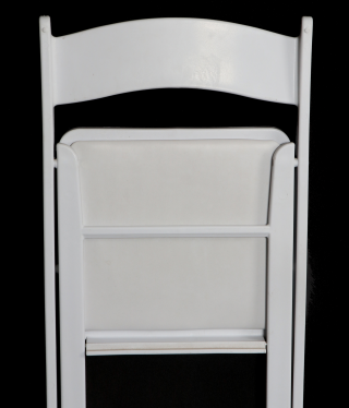 MHJ furniture - Outdoor Wedding Black Padded Resin Wimbledon Folding Plastic Chair Plastic chair and table 14