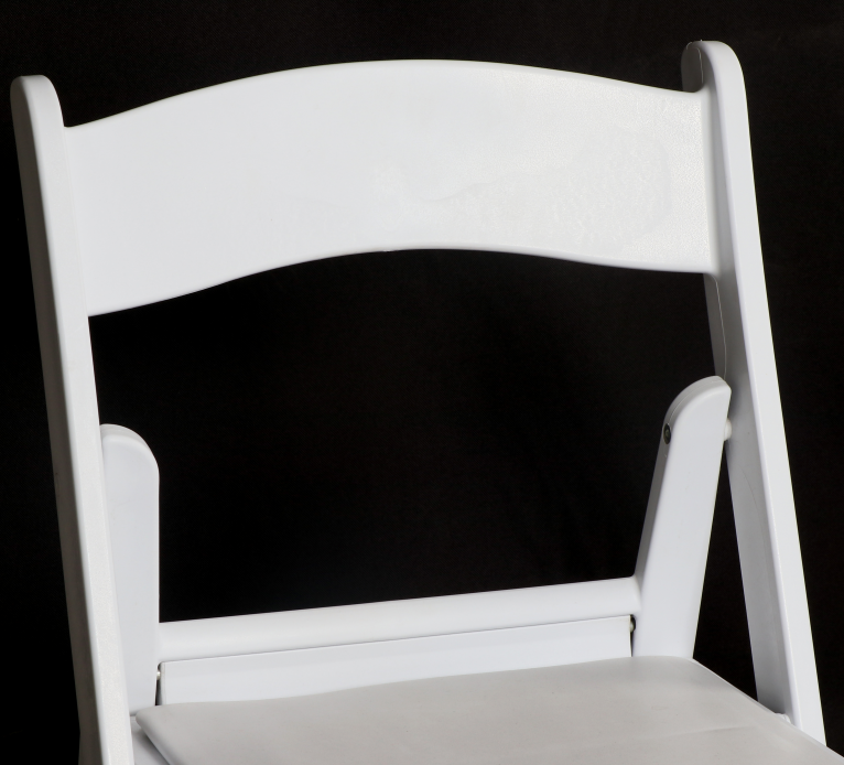 MHJ furniture - Outdoor Wedding Black Padded Resin Wimbledon Folding Plastic Chair Plastic chair and table 17