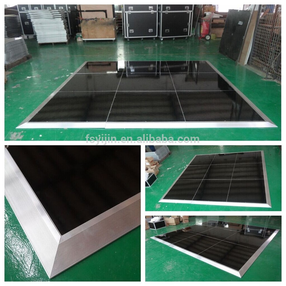 MHJ furniture - Black Seamless Plywood Wedding Event Dance Floor Hotel supplies 15