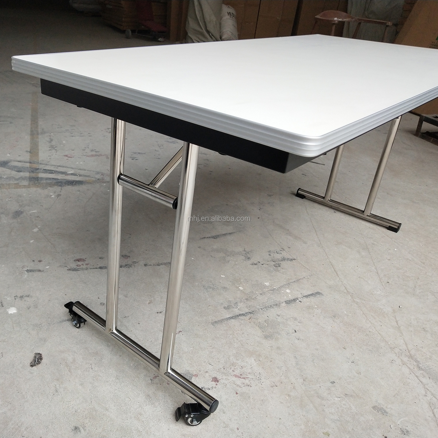 MHJ furniture - Movable Meeting Use Folding Ibm Baffle Conference Table IBM table 11
