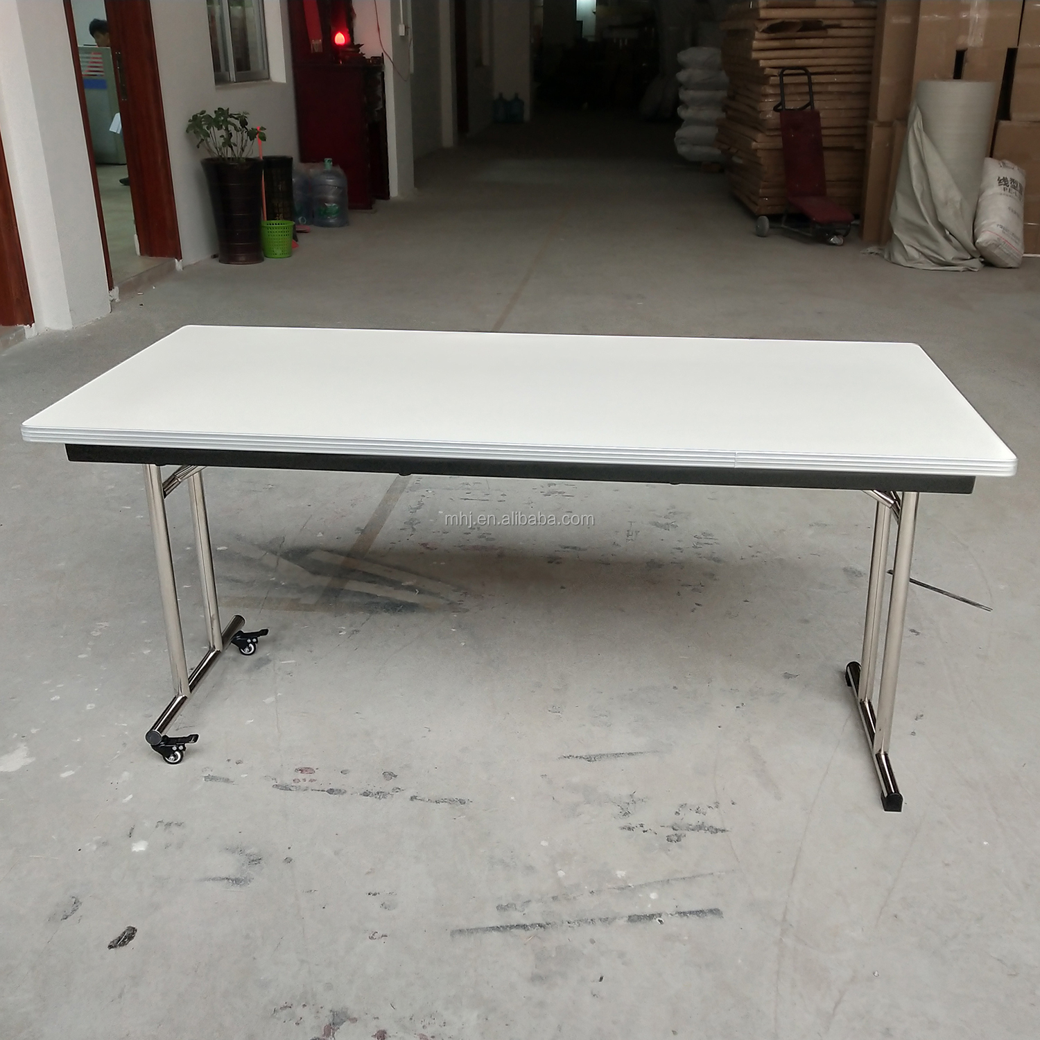 MHJ furniture - Movable Meeting Use Folding Ibm Baffle Conference Table IBM table 9