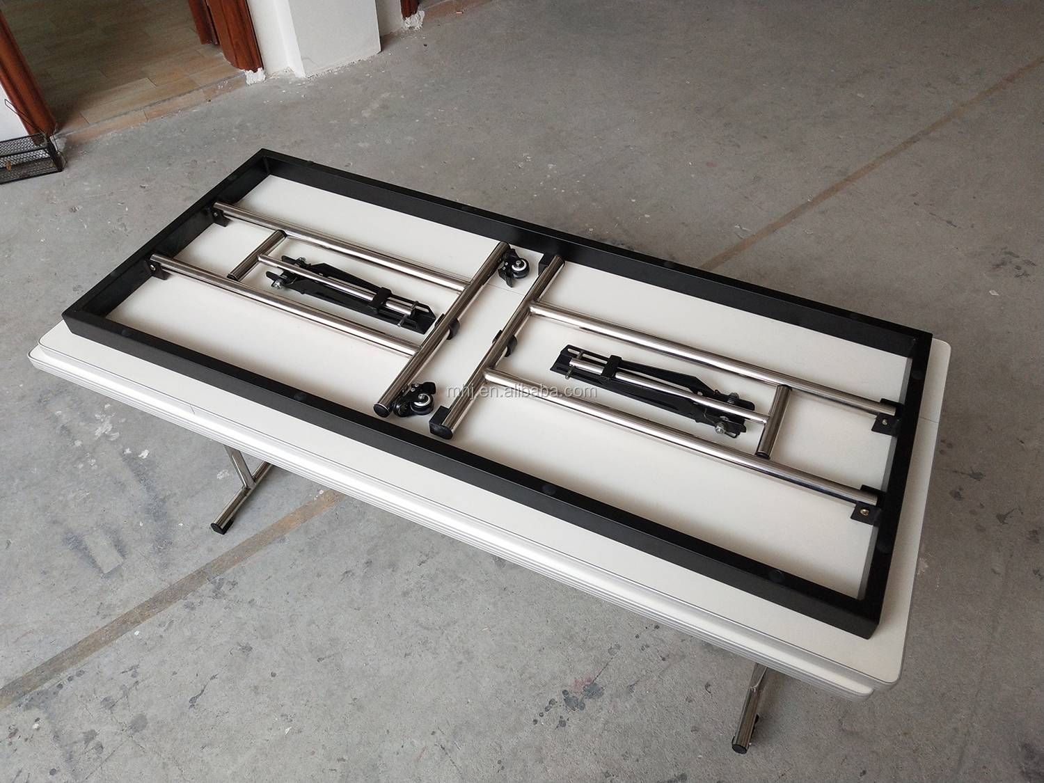 MHJ furniture - Movable Meeting Use Folding Ibm Baffle Conference Table IBM table 10