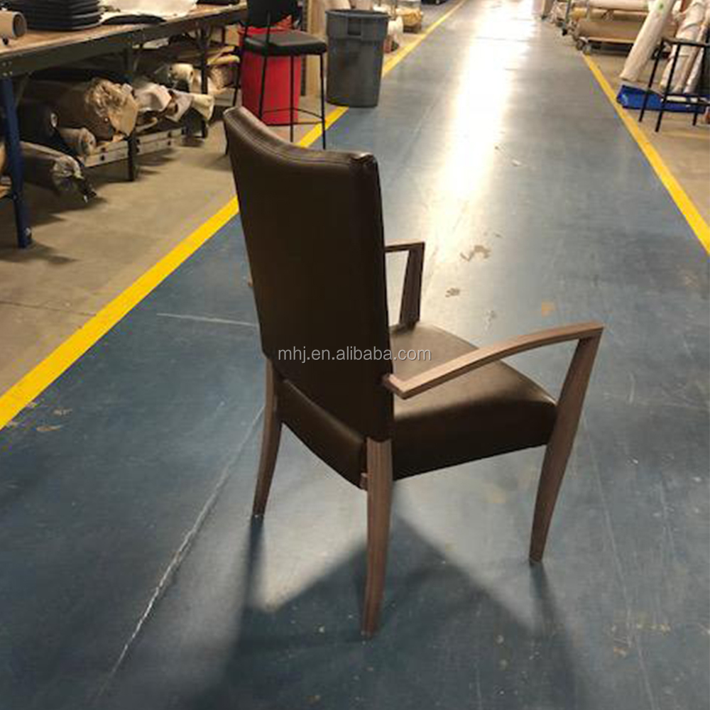MHJ furniture - Healthy Care Center Aluminum Stacking Armrest Restaurant Chairs Aged & Nursing home seating 13