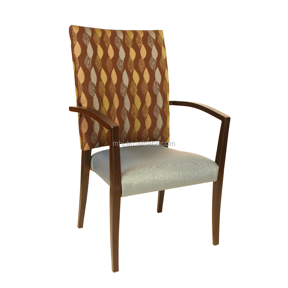 MHJ furniture - Healthy Care Center Aluminum Stacking Armrest Restaurant Chairs Aged & Nursing home seating 8