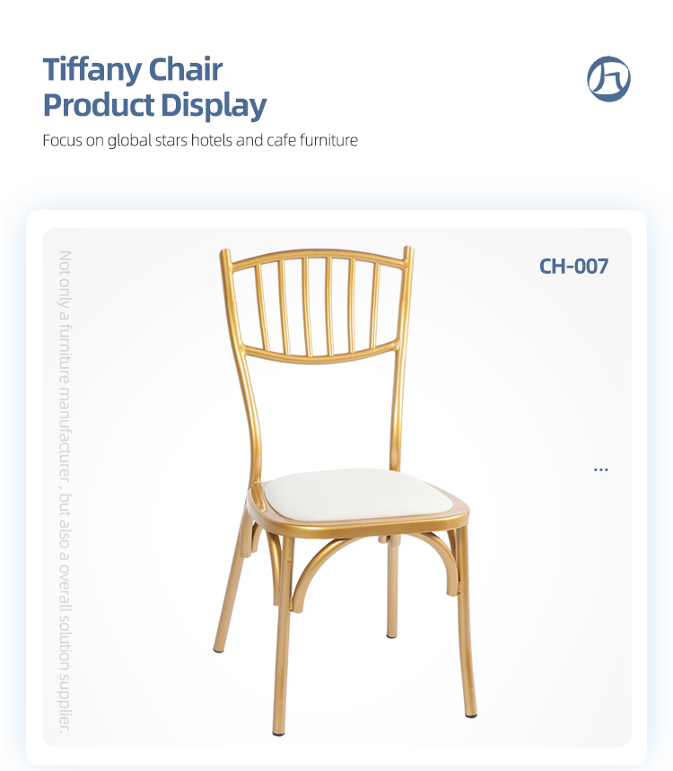 New style elegant cheap price metal tiffany chiavari chair for wedding events