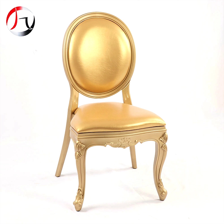 MHJ furniture - Custom Stackable Hotel Banquet Round Back Resin Chair For Events 1