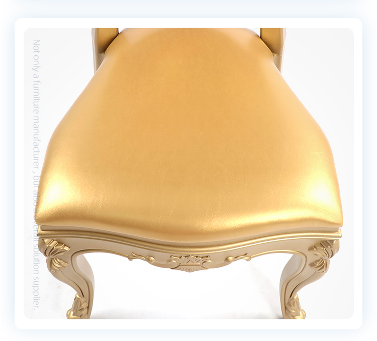 Custom stackable hotel banquet round back chairs gold louis ghost resin chair for events
