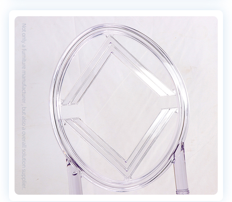 New style hotel banquet resin acrylic transparent chiavari chair stackable tiffany phoenix chairs