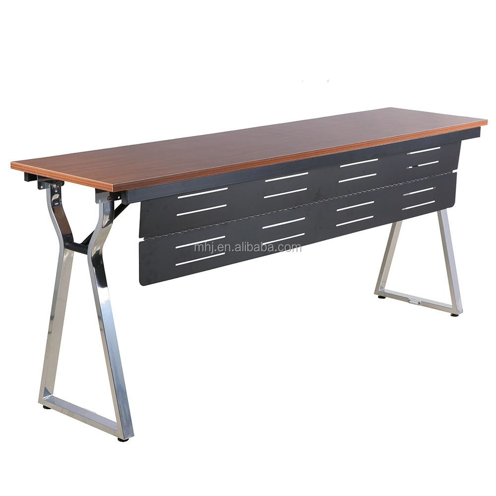 MHJ furniture - New Design Stainless Steel Conference Training Foldable Hall Long Table IBM table 1