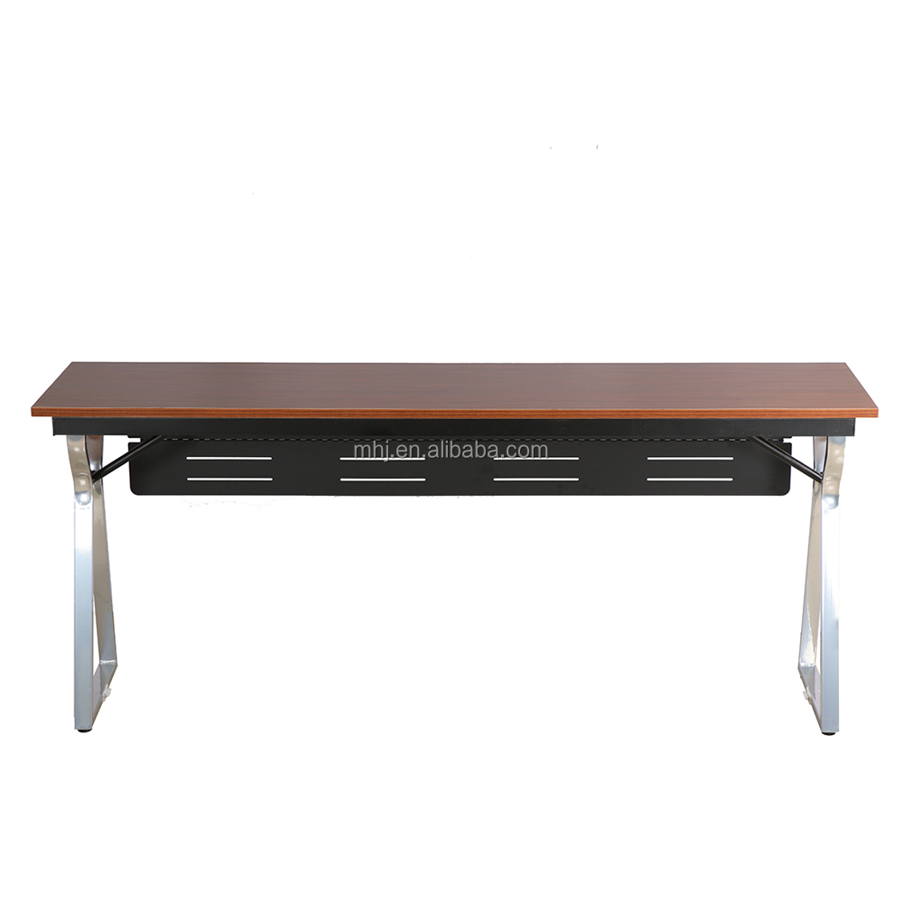 MHJ furniture - New Design Stainless Steel Conference Training Foldable Hall Long Table IBM table 13