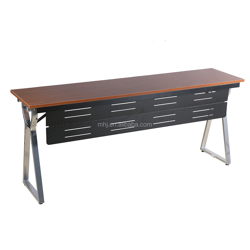 MHJ furniture - New Design Stainless Steel Conference Training Foldable Hall Long Table IBM table 7