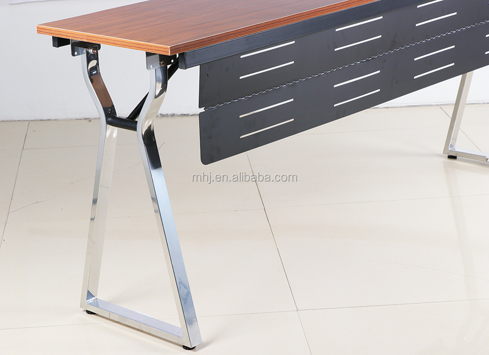 MHJ furniture - New Design Stainless Steel Conference Training Foldable Hall Long Table IBM table 10