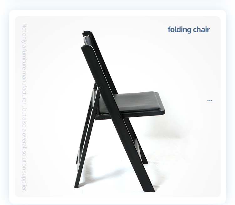 Wholesale black padded resin wimbledon folding plastic chair for outdoor wedding events