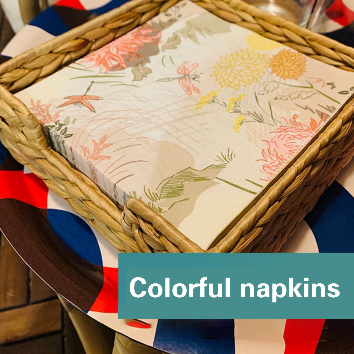 Colored napkins from langqiao 1
