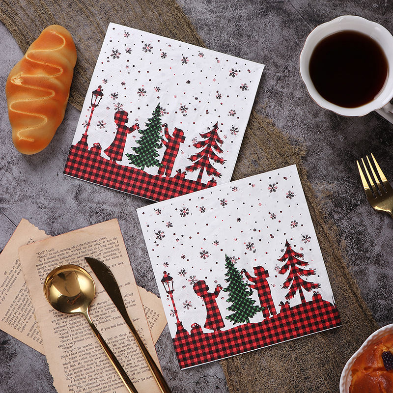 Colored napkins from langqiao 2